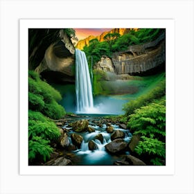 Waterfall Art Print