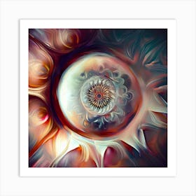 Abstract Fractal Art 1 Art Print