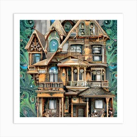 Victorian House 1 Art Print