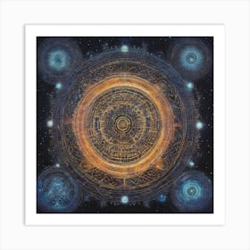 Shamanic Circle Art Print