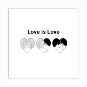 Love is Love Art Print