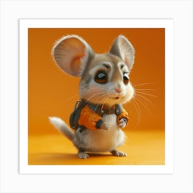 Cute Mouse 9 Art Print