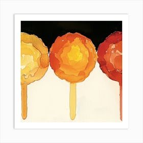 Lollipops 1 Art Print