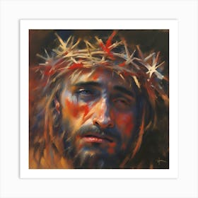 Christ The Crucified Art Print