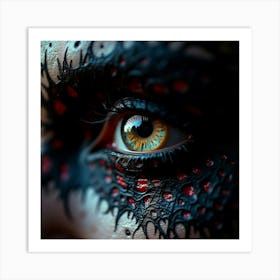 Woman'S Eye Art Print