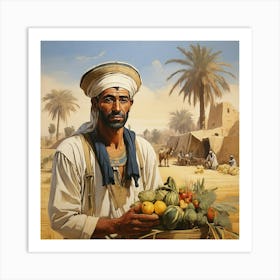 Egyptian Man Art Print