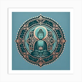 Buddha Canvas Art 4 Art Print