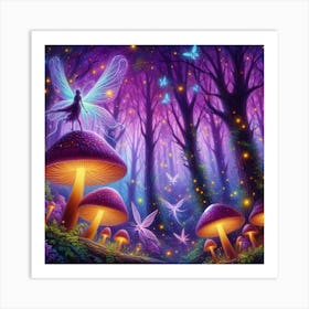 Fairy Forest 9 Art Print