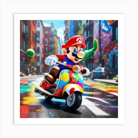 Mario Bros Art Print