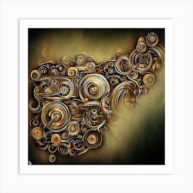 Clockwork California Art Print