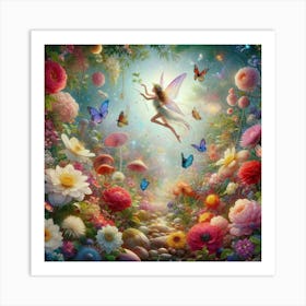 Fairy Garden Art Print