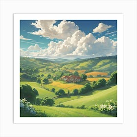 Cloud 9 2 Art Print