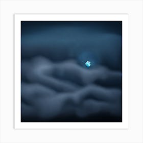 Moon In The Sky Art Print