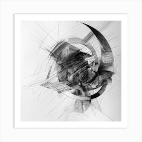 Abstract Drawing Art Print