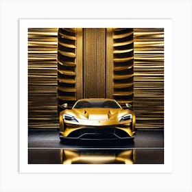 Mclaren Gt1 4 Art Print