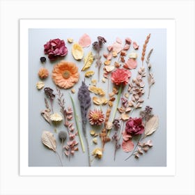 Dried Flowers 4 Art Print