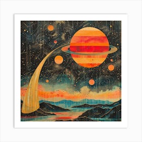 Saturn Art Print