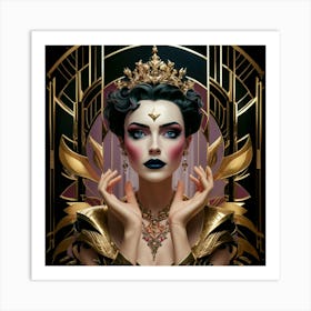 Art Deco 12 Art Print