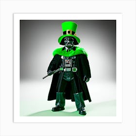 Darth Vader irish Art Print