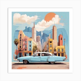 Canvas - California Art Print