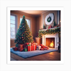 Christmas Tree 44 Art Print