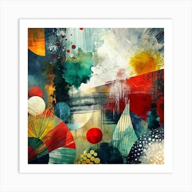 Abstract Painting 58 Art Print