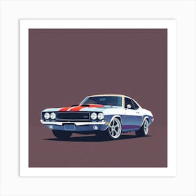 Muscle Car 2 Art Print