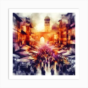 Islamic Art Art Print