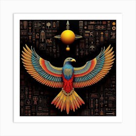 Egyptian Eagle 1 Art Print