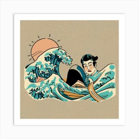 Great Wave Off Kanagawa Art Print