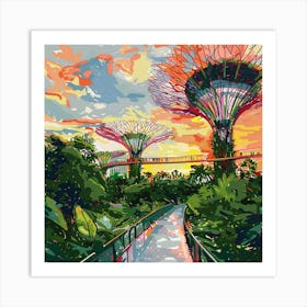 Gardens By The Bay 5 Art Print