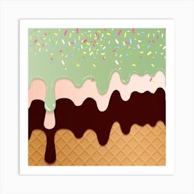 Ice Cream 11 Art Print