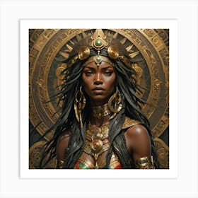 Egyptian Woman 4 Art Print