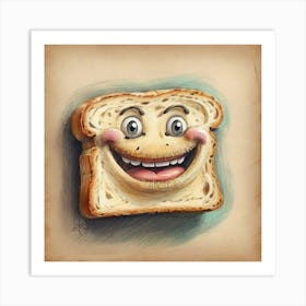 Slice Of Bread 4 Art Print