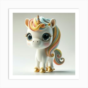 Littlest Unicorn Art Print