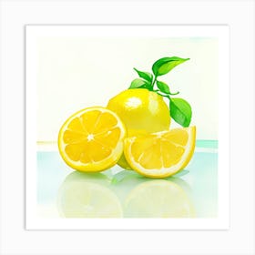 Lemon Art Print