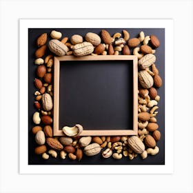 Nut Frame 11 Art Print