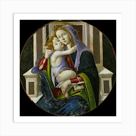 Sandro Botticelli Madonna And Child 3 Art Print