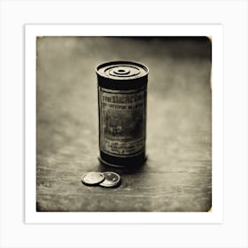 Can Of Medicine Art Print