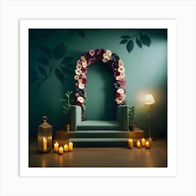 Islamic Prayer Room Art Print