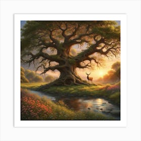 Old Tree Art Print