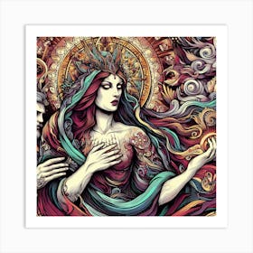 Lilith Love Us Art Print