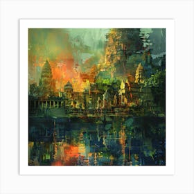 Angkor Temple Art Print