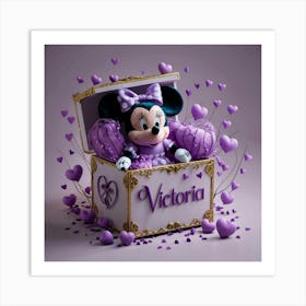 Minnie Mouse 1 Art Print