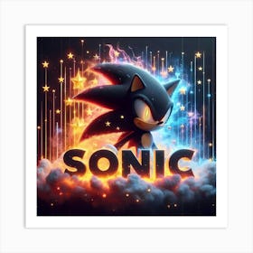 Sonic 03 Art Print