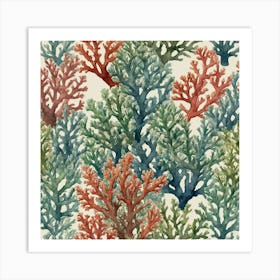 Corals Art Print