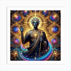 Goddess Of The Universe Art Print