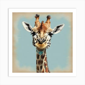 Giraffe 122 Art Print