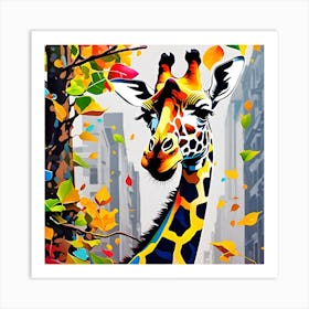 Giraffe Art Print