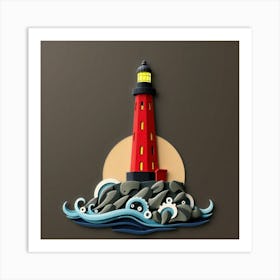 Lighthouse 8 Art Print